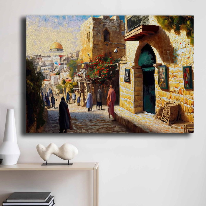 Wallity Cuadro Decorativo sobre Lienzo 70100GSC-023 Multicolor 70 x 100 cm